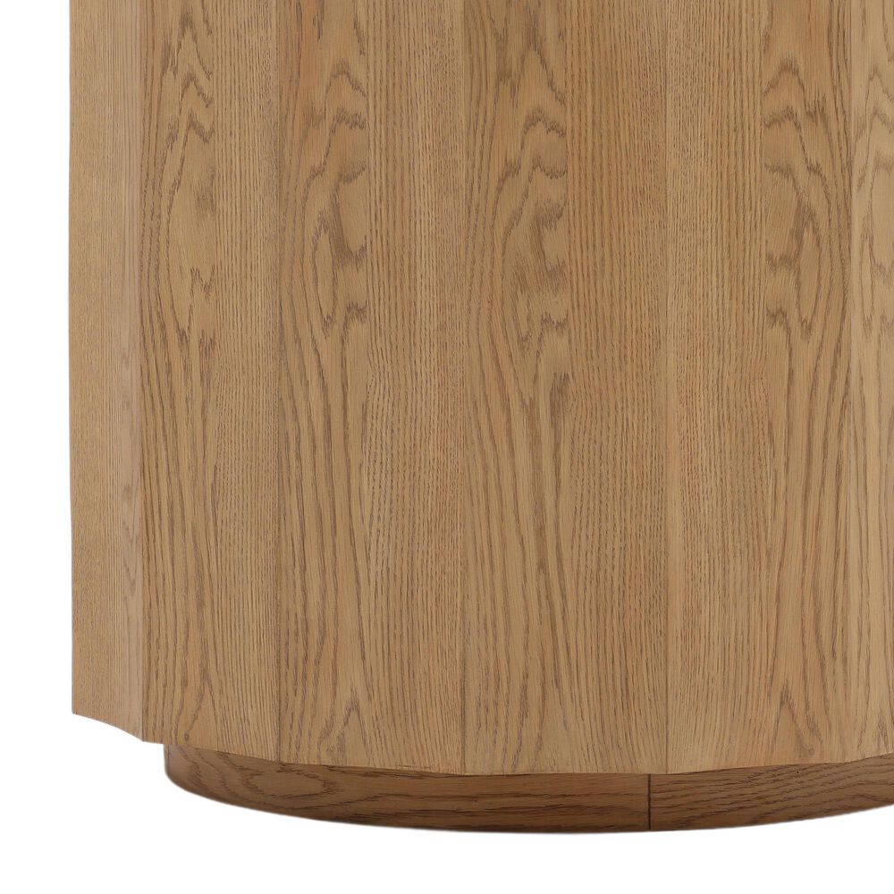 Blue Sun Designs Tamsin End Table in Natural Oak, , large