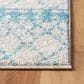 Safavieh Tulum 10" x 13" Ivory and Turquoise Area Rug, , large