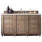James Martin Vanities Bristol 60" Single Bathroom Vanity in Whitewashed Walnut with 3 cm Lime Delight Quartz Top and Rectangular Sink, , large