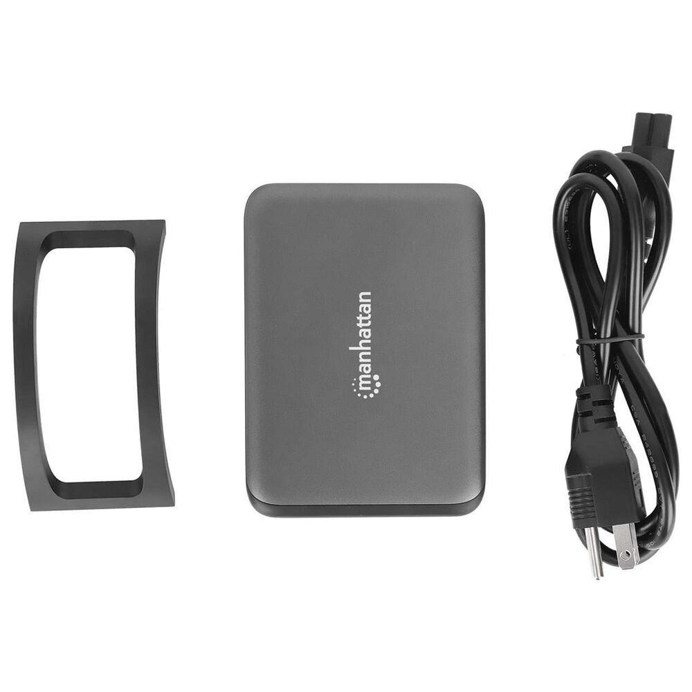 Manhattan 4-Port GaN USB Power Delivery Charging Station in Black, , large