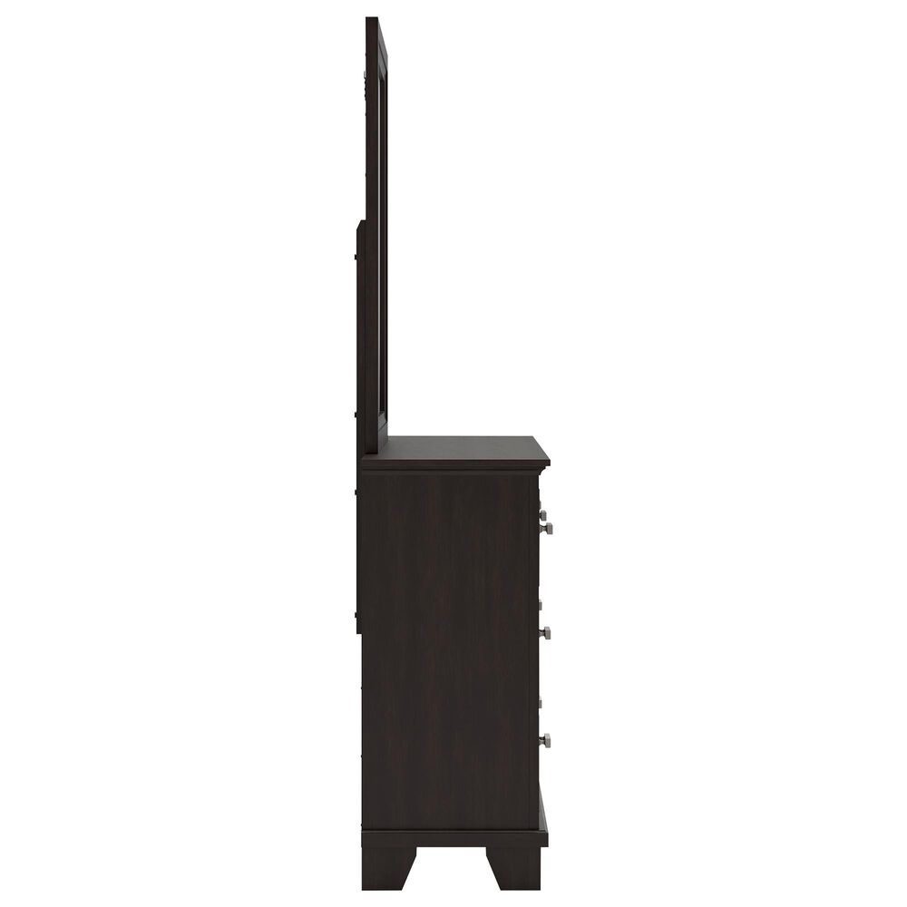 Ashley Covetown 4-Piece Full Bedroom Set in Dark Brown, , large