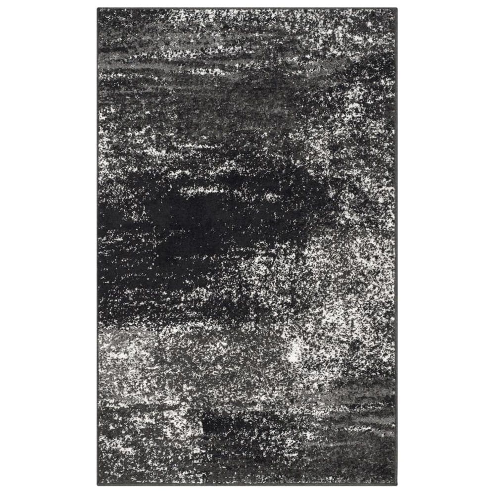 Safavieh Adirondack ADR112A 4&#39; x 6&#39; Silver and Black Area Rug, , large
