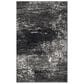 Safavieh Adirondack ADR112A 4" x 6" Silver and Black Area Rug, , large