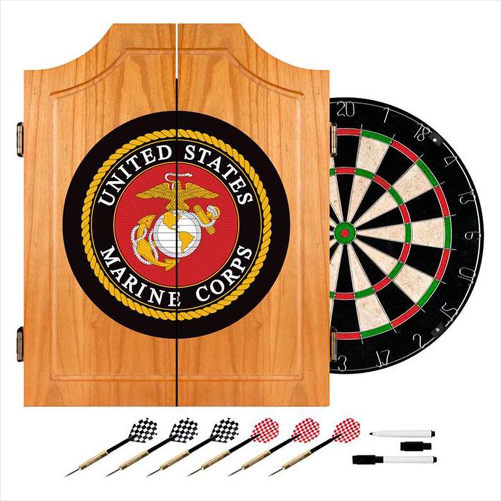 Timberlake United States Marines Dart Cabinet Set, , large