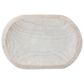 Creative Coop Hand-Carved Wood Bowl in Whitewashed, , large