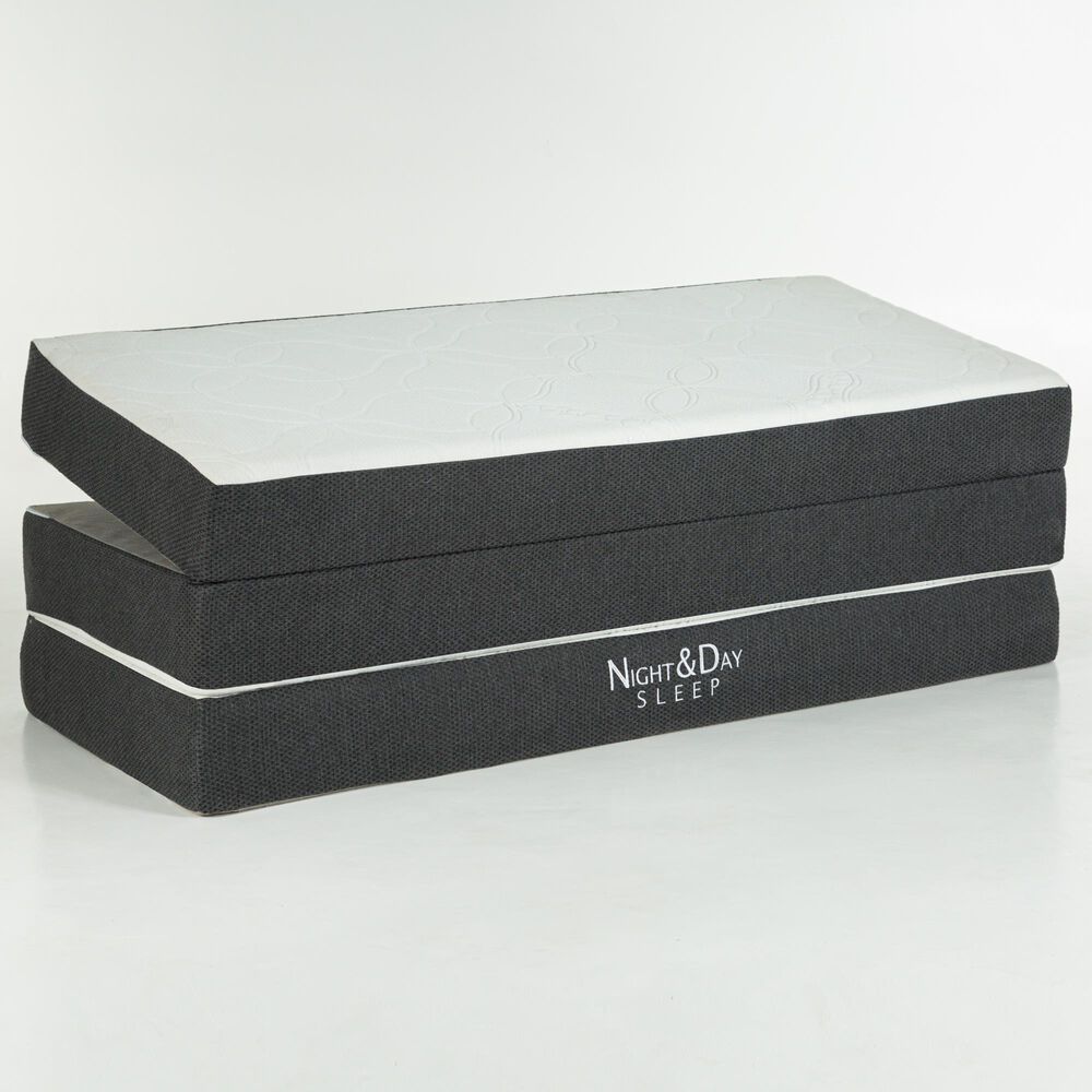 New Day Furniture Louvre Queen Murphy Cabinet Bed with Mattress in Provence and Normandy, , large