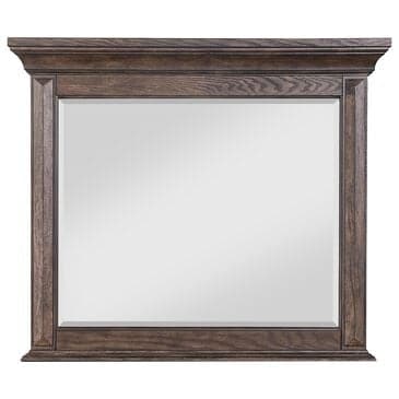 New Heritage Design Mar Vista Dresser Mirror in Rich Walnut, , large