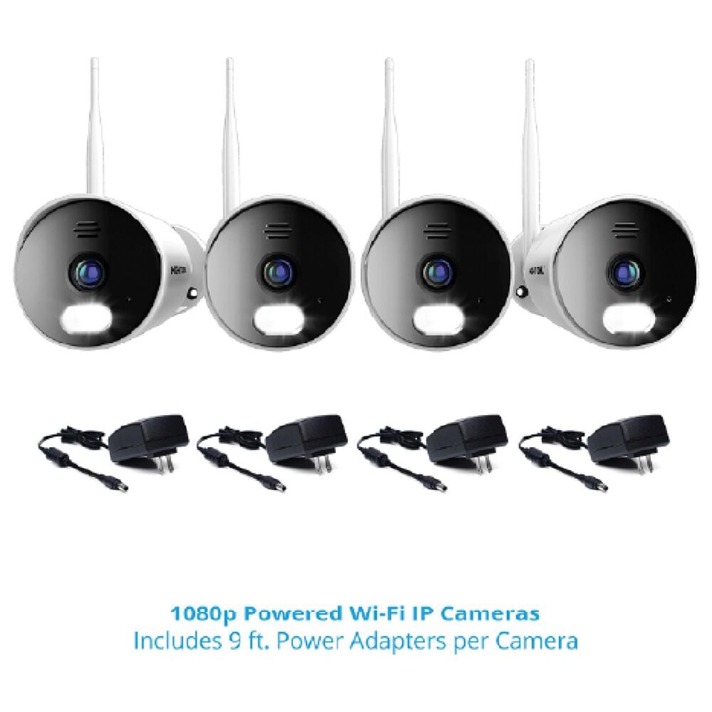 Night Owl 2-Way Audio 10-Channel Smart NVR Security System with 1TB Hard Drive in Black and White, , large