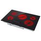 LG 2-Piece Kitchen Package with Stainless Steel 6.4 Cu Ft. Combination Wall Oven and Black 30" Smart Electric Cooktop, , large