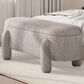 Jennifer Taylor Home Hugo Storage Bench in Speckled Beige, , large