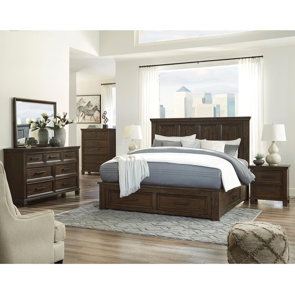 Signature Design By Ashley Johurst California King Storage Bed In Grayish Brown Nebraska Furniture Mart Nebraska Furniture Mart, Art Van California King Bed
