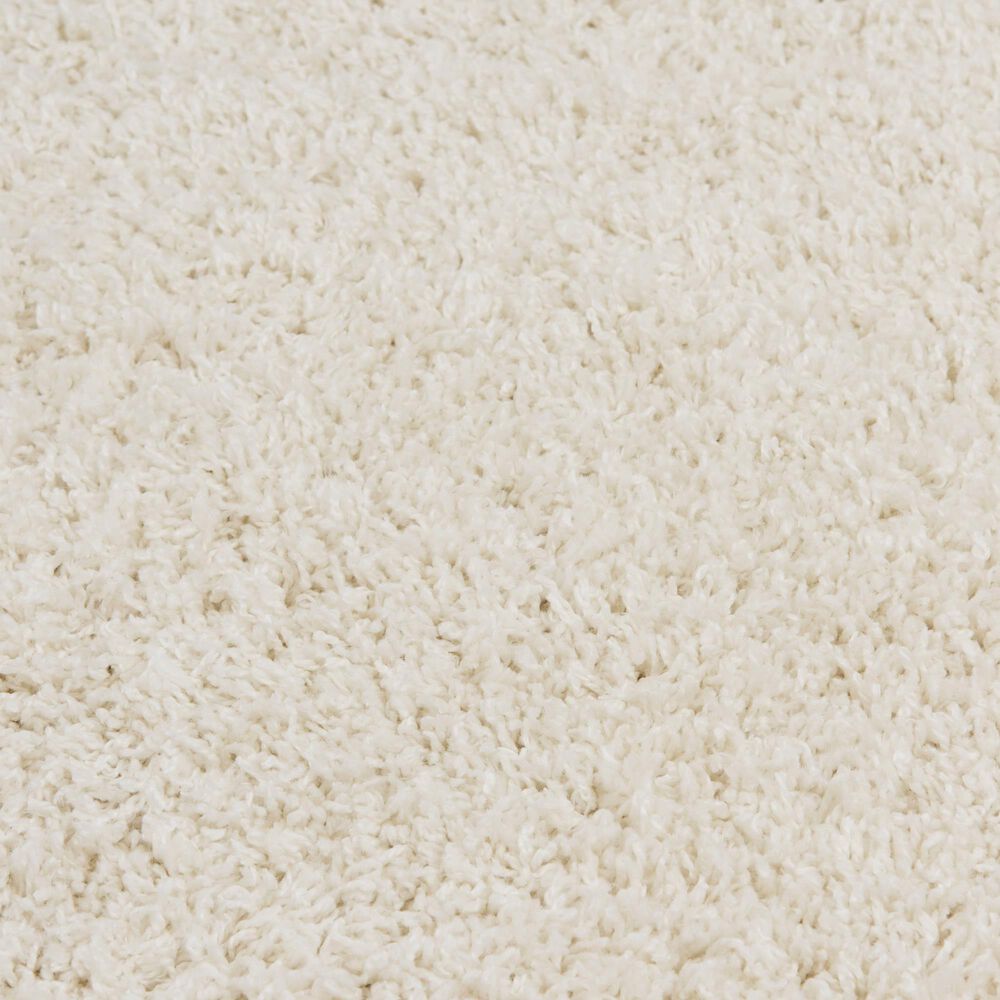 Central Oriental Geneva Shag 5&#39; x 7&#39; Buff Area Rug, , large