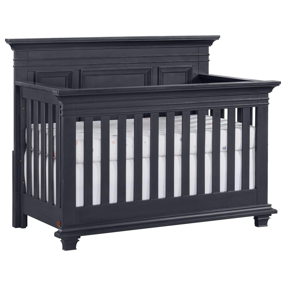 Oxford Baby Weston 4-In-1 Convertible Crib in Midnight Slate, , large