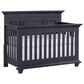 Oxford Baby Weston 4-In-1 Convertible Crib in Midnight Slate, , large