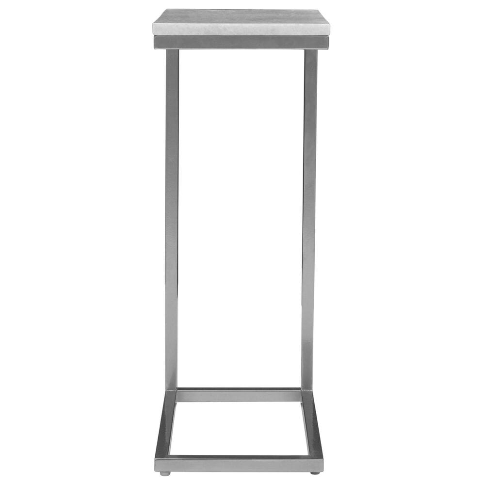 Jofran Aurora C-Table in Bianco White, , large