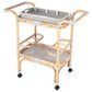 Butler Selena Bar Cart in Grey and White, , large