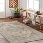 Surya Brunswick 12" x 15" Light Beige, Taupe, Olive, Light Gray, Charcoal, White, Teal and Dusty Sage Area Rug, , large