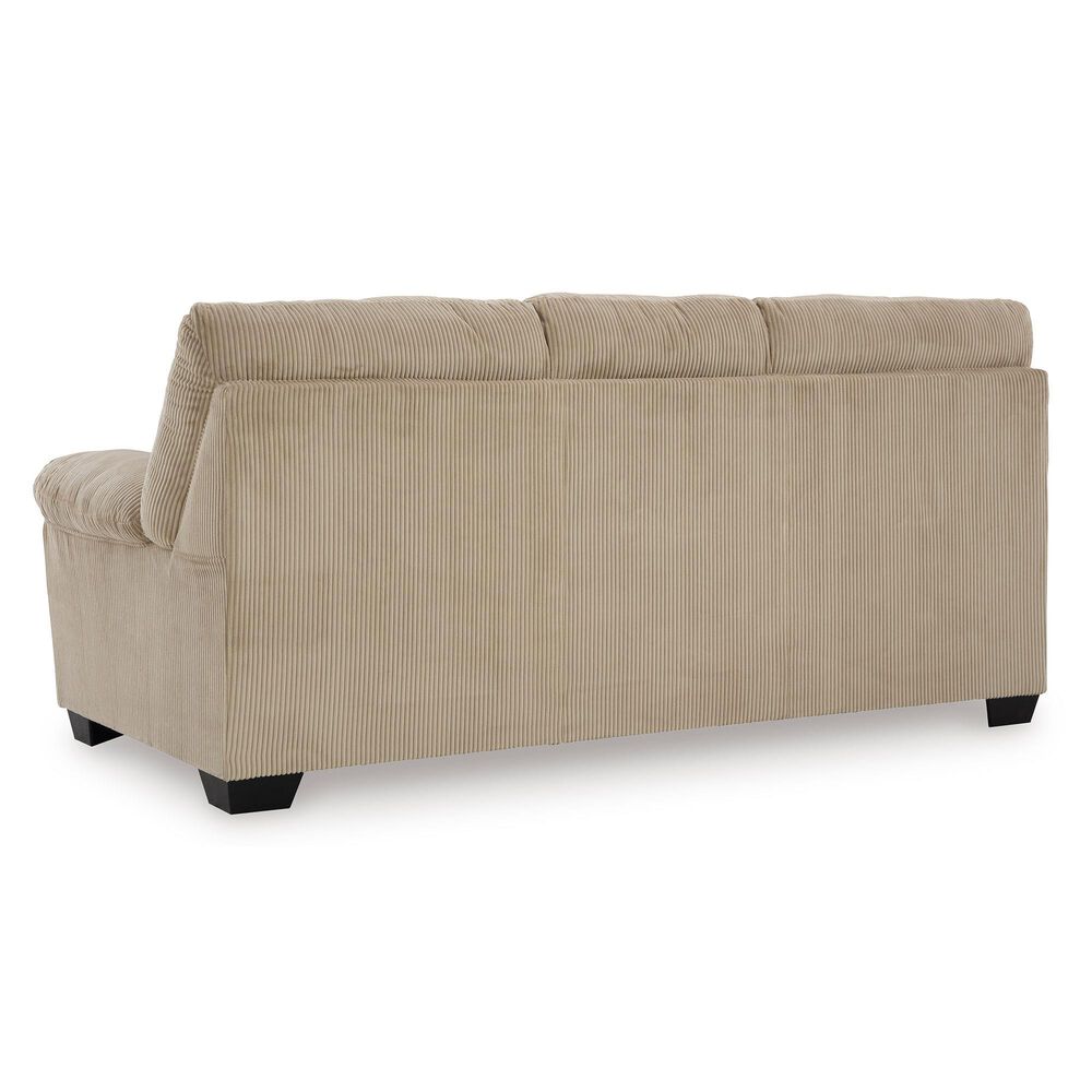 Ashley SimpleJoy Stationary Sofa in Sand, , large