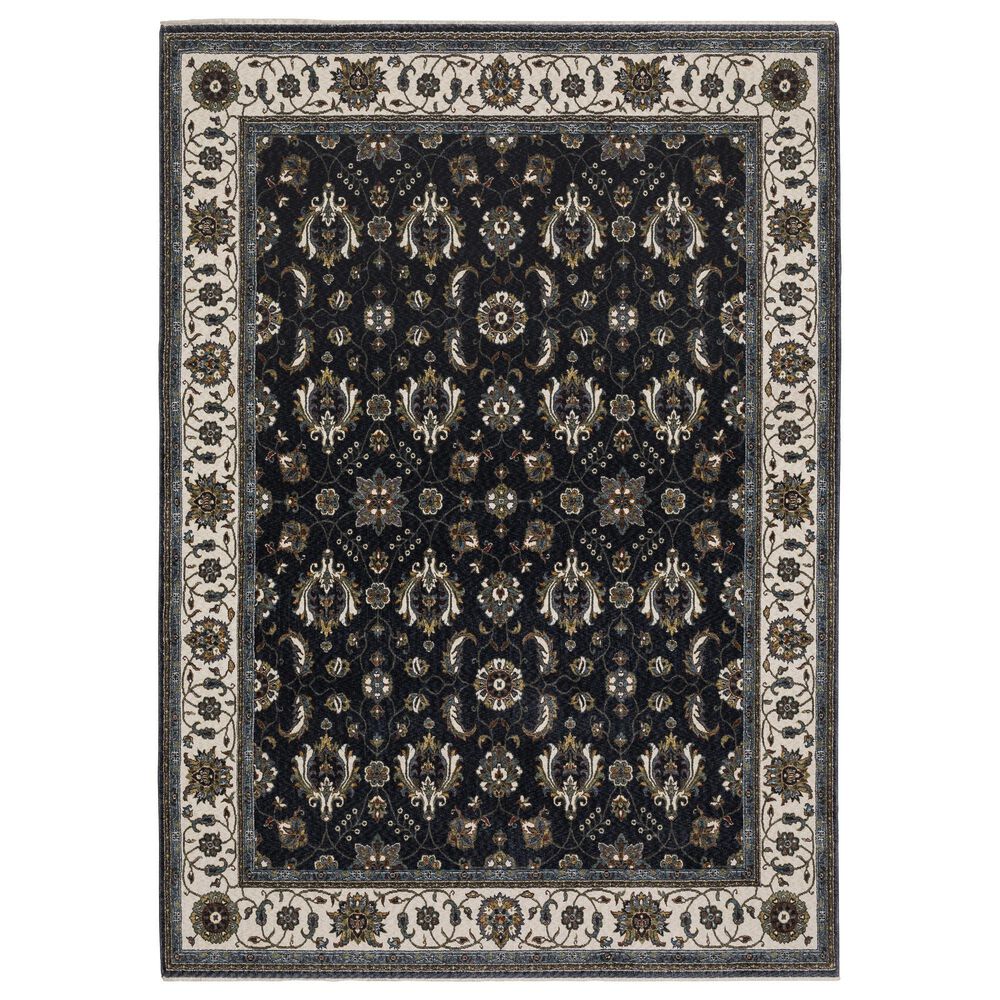Oriental Weavers Vivian VI03A Blue 6'7" x 9'6" Area Rug, , large