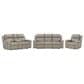 Ashley Lavenhorne 3-Piece Manual Reclining Living Room Set in Pebble, , large