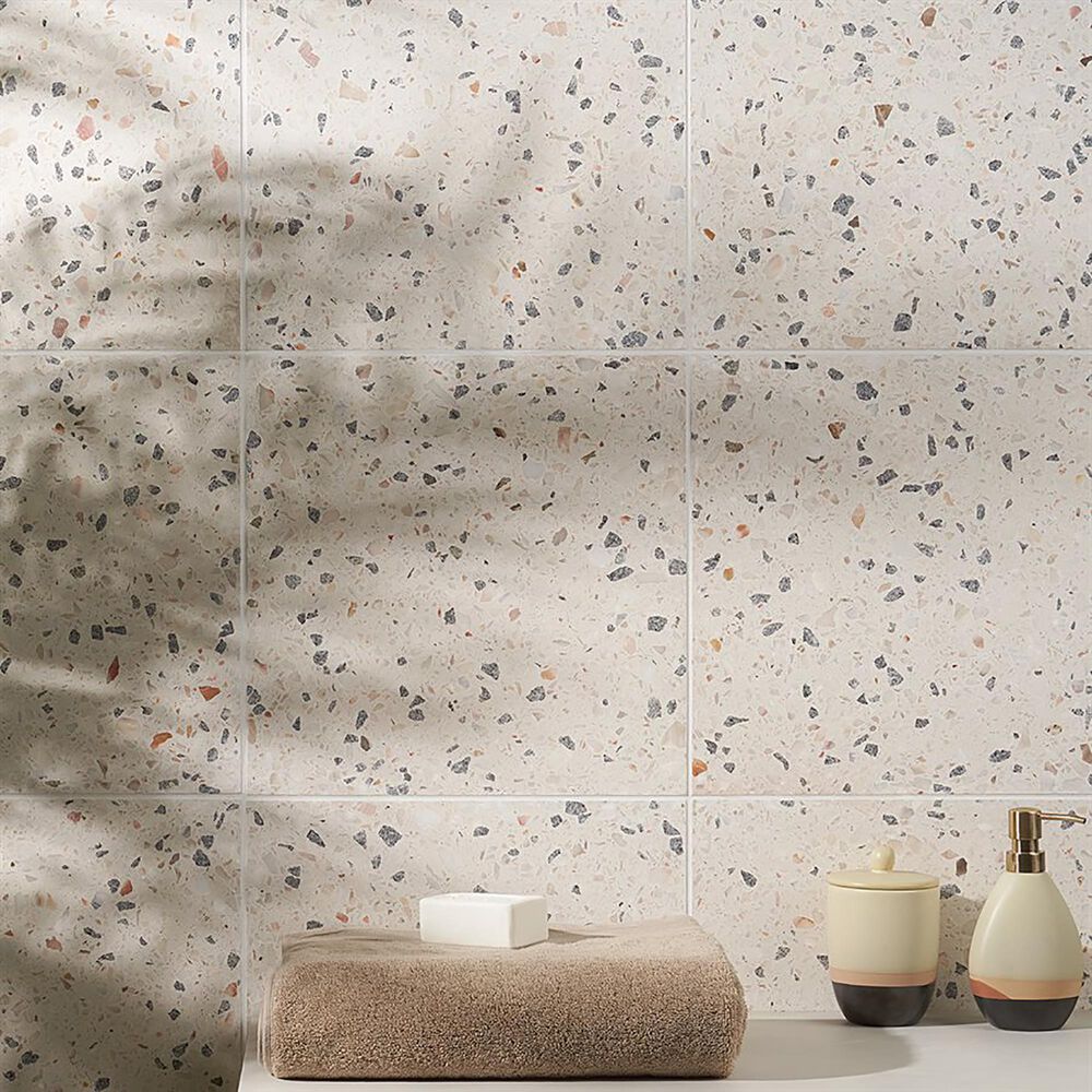 Soho Studio Marmi Sonora 16&quot; x 16&quot; Terrazzo Tile, , large