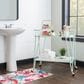 Linon Home Decor Mid-Century Bar Cart in Mint, , large