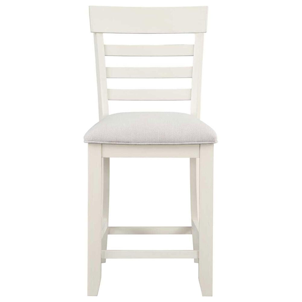 Steve Silver Hyland 6-Piece Counter Height Dining Set in Milk and Honey, , large