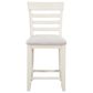 Steve Silver Hyland 6-Piece Counter Height Dining Set in Milk and Honey, , large