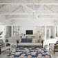 Dalyn Rug Company Seabreeze SZ6 5" x 7"6" Navy Area Rug, , large