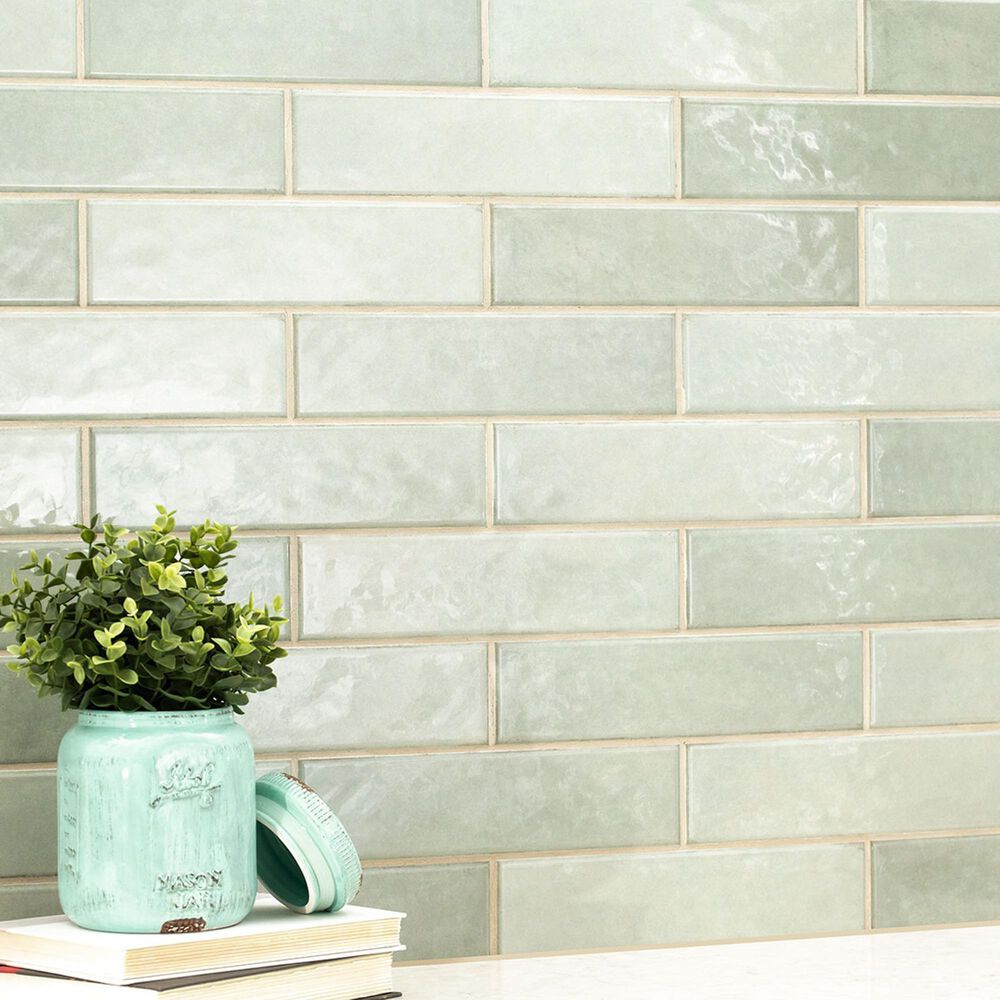MS International Renzo Jade 3&quot; x 12&quot; Ceramic Tile, , large