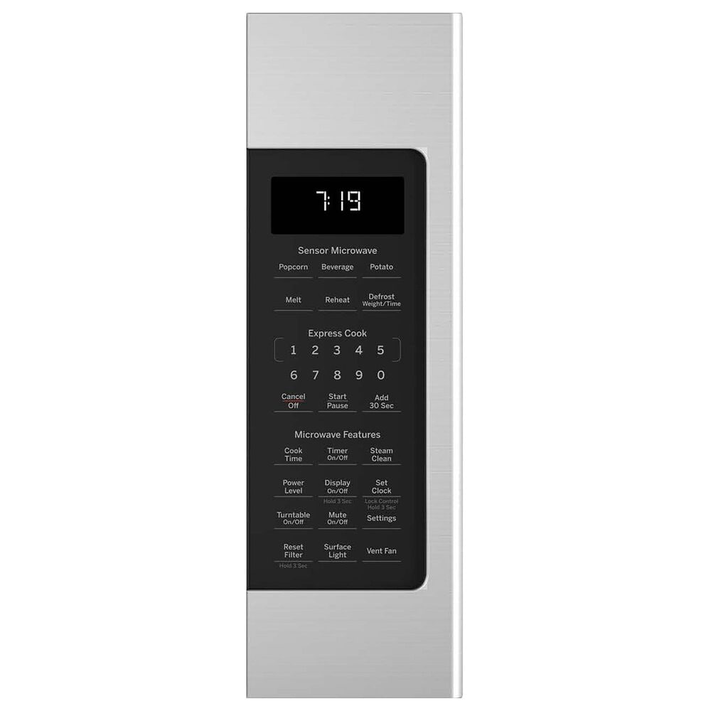 GE Appliances 1.9 Cu. Ft. Over-the-Range Sensor Microwave Oven in Stainless Steel and Black, , large