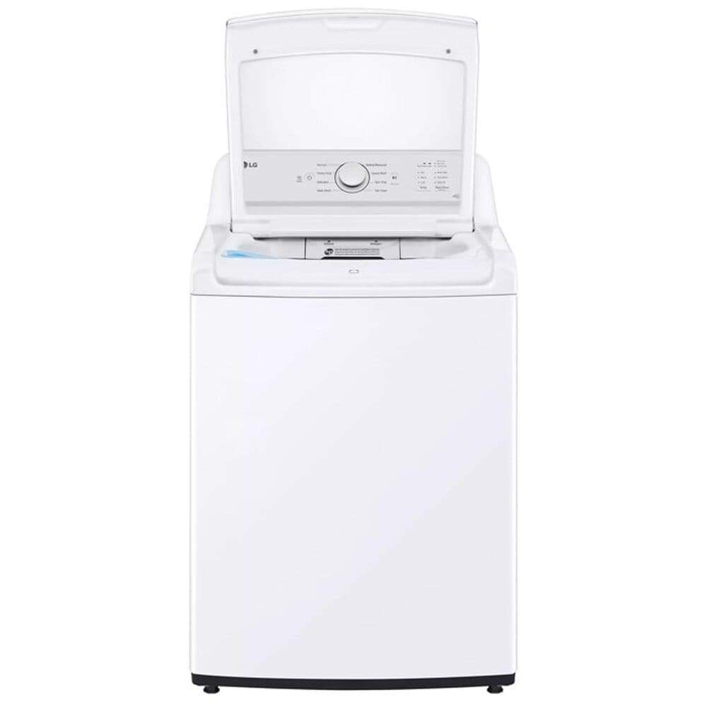 LG 4.1 Cu. Ft. Top Load Washer with 4-Way Agitator and TurboDrum Technology in White, , large