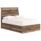 Ashley Chirason Full Panel Bed in Brown, , large