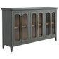 Fallridge Brava 71" 6-Door Entertainment Console in Vintage Green, , large