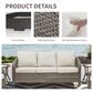 Sunwell Garden 3-Piece  Patio Conversational Set in Beige, , large