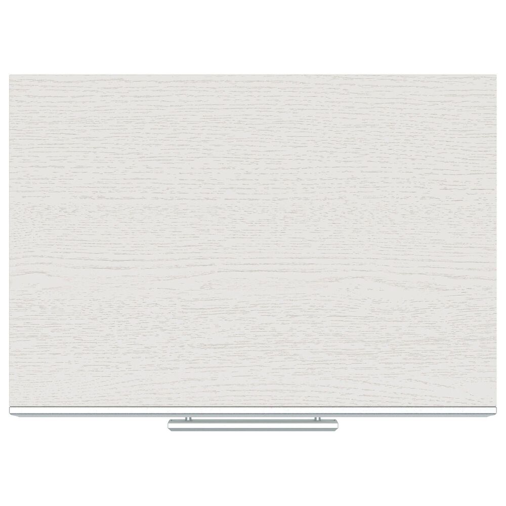 Ashley Zuraleus Queen Upholstered Storage Bed with Two Nightstands in Matte White, , large