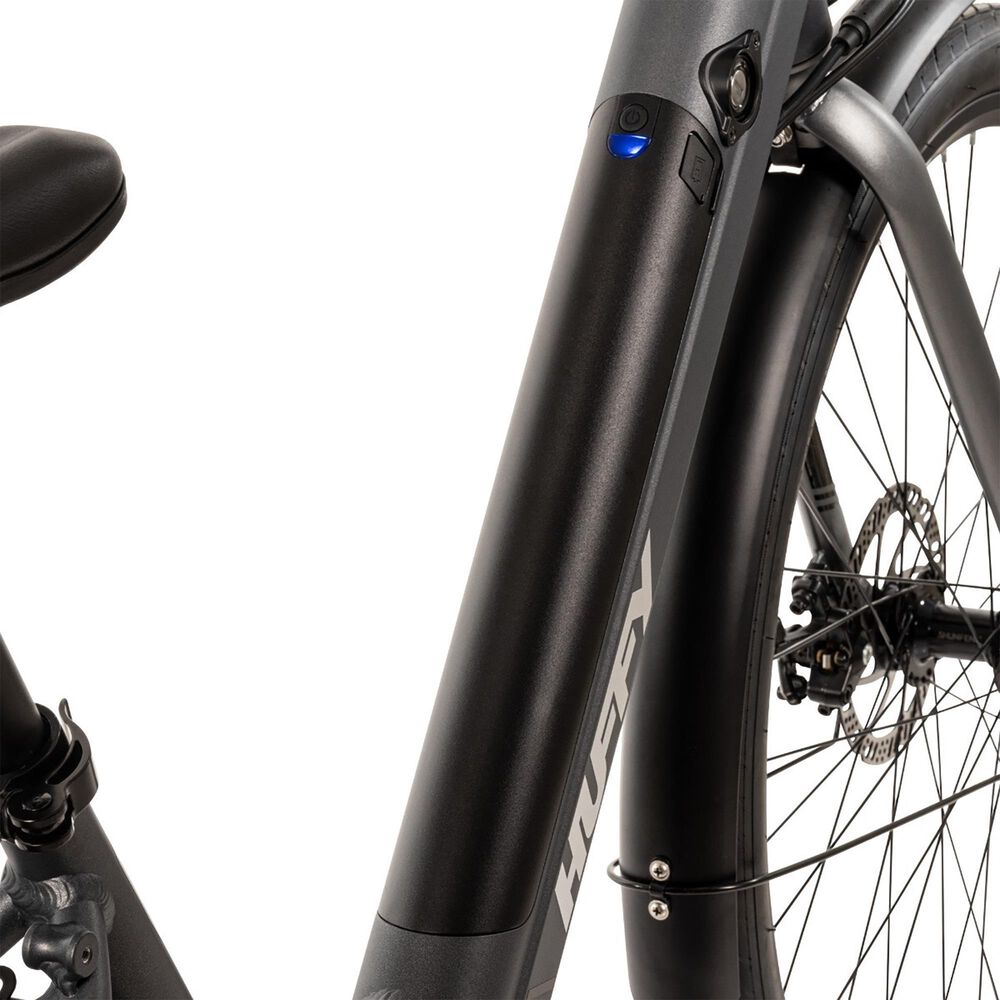 Huffy Vienna 27.5&quot; Step-Through E-Bike with 350W Motor in Charcoal, , large