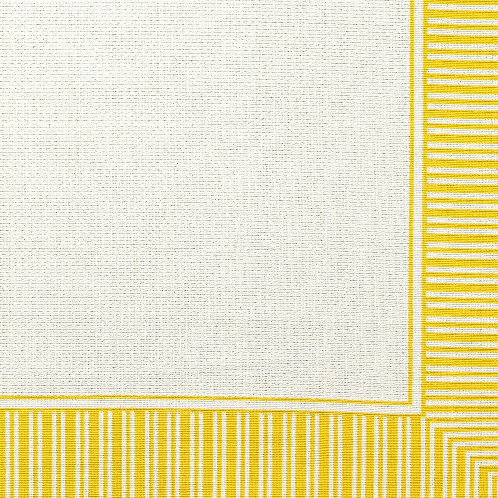 Surya Alfresco 8&#39;10&quot; Round Pearl, Saffron, Beige and Tan Indoor/Outdoor Area Rug, , large
