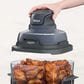 Shark Crispi 4-In-1 Portable Glass Air Fryer Cooking System in Cyberspace, , large