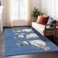 Dalyn Rug Company Wonderland WN34 Navy 5" x 7"6" Area Rug, , large