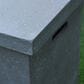 Elementi Fire 20" Square Tank Cover in Gray, , large