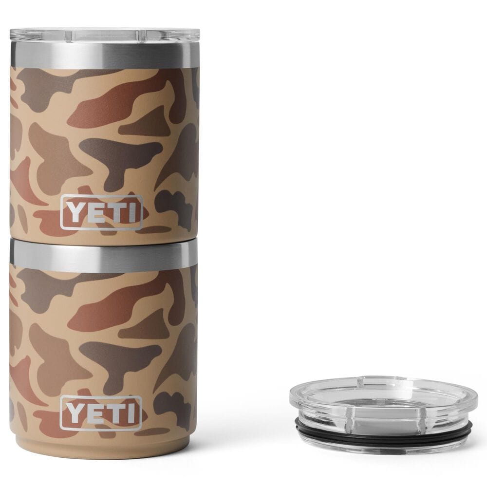 YETI Rambler 10 Oz Lowball 2.0 with MagSlider Lid in Wetlands Camo, , large