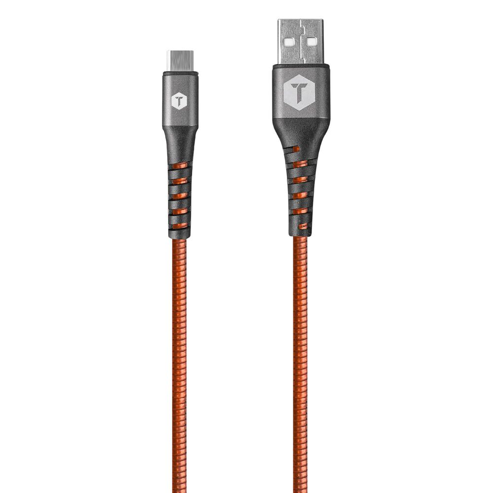 ToughTested 2" Armor-Flex USB C to A Cable, , large