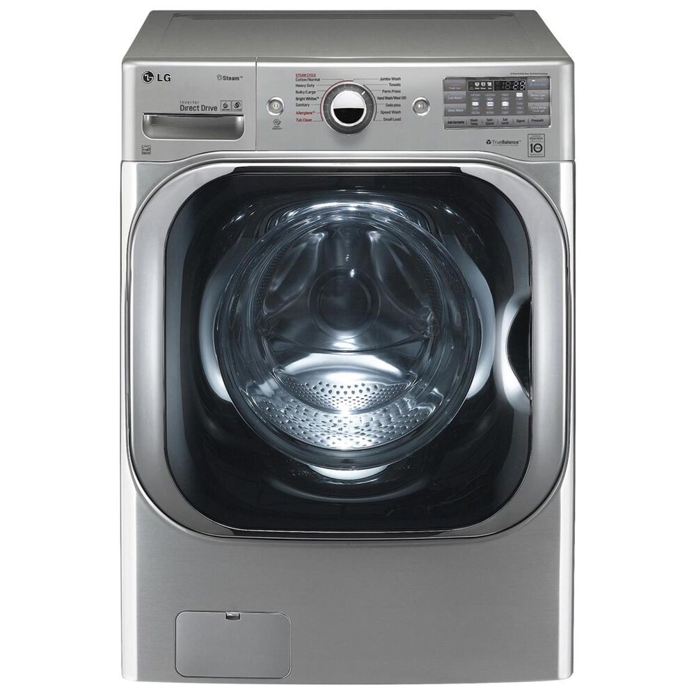 LG 5.2 Cu. Ft. Mega Capacity Front Load Washer in Graphite Steel, , large