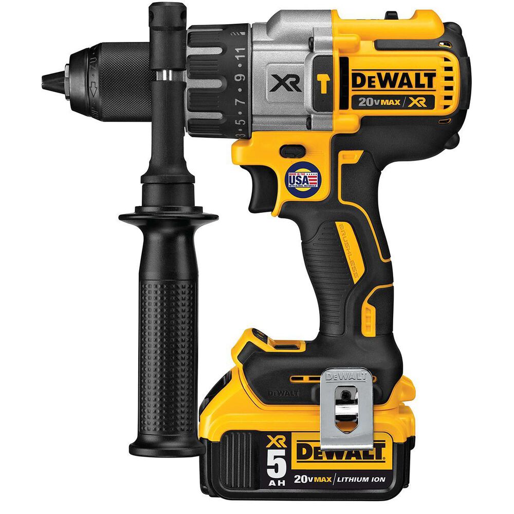 Dewalt 20v Max XR 3-Speed Hammerdrill Driver Kit, , large