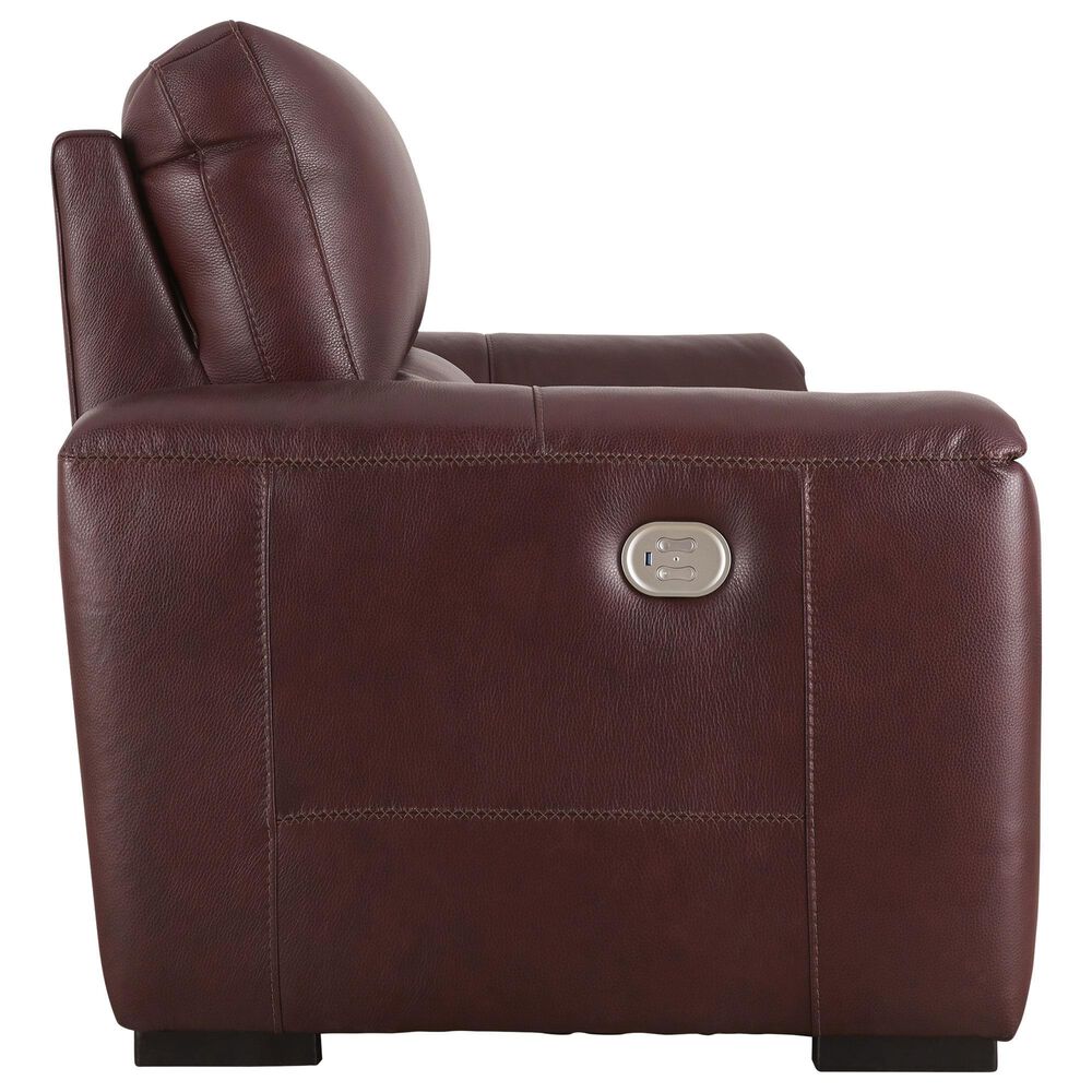 Ashley Alessandro Power Reclining Sofa in Garnet, , large