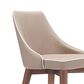 Zuo Modern Moor Counter Stool in Beige and Brown, , large