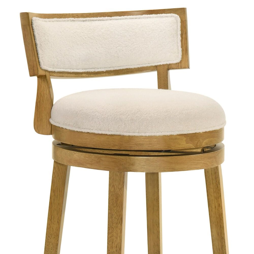 Armen Living Noely Bar Height Stool in Amber Glow, , large