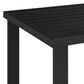 Blue River Alegria Outdoor Counter Height Dining Table in Black - Table Only, , large