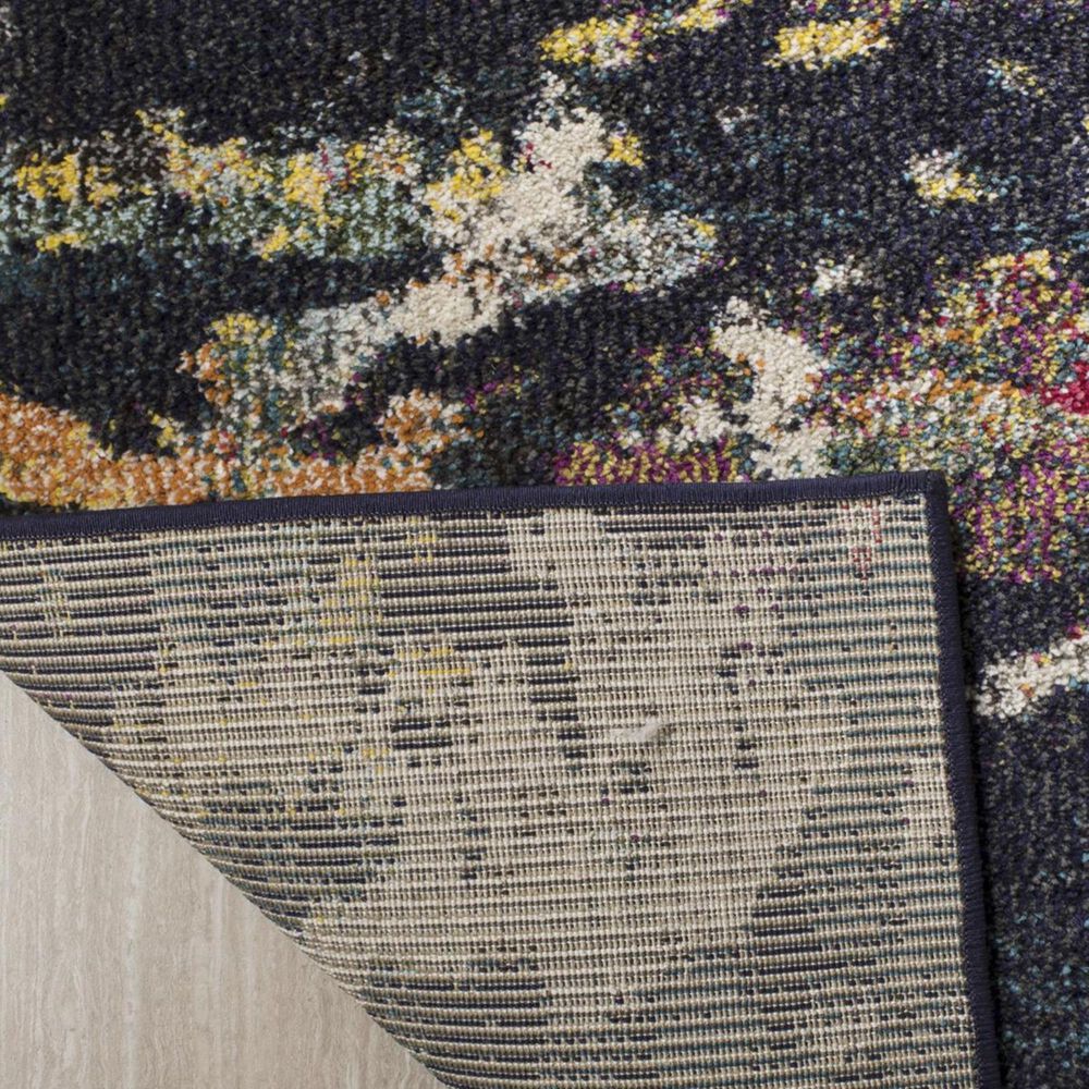 Safavieh Monaco MNC260T 2&#39;2&quot; x 8&#39; Brown and Teal Runner, , large
